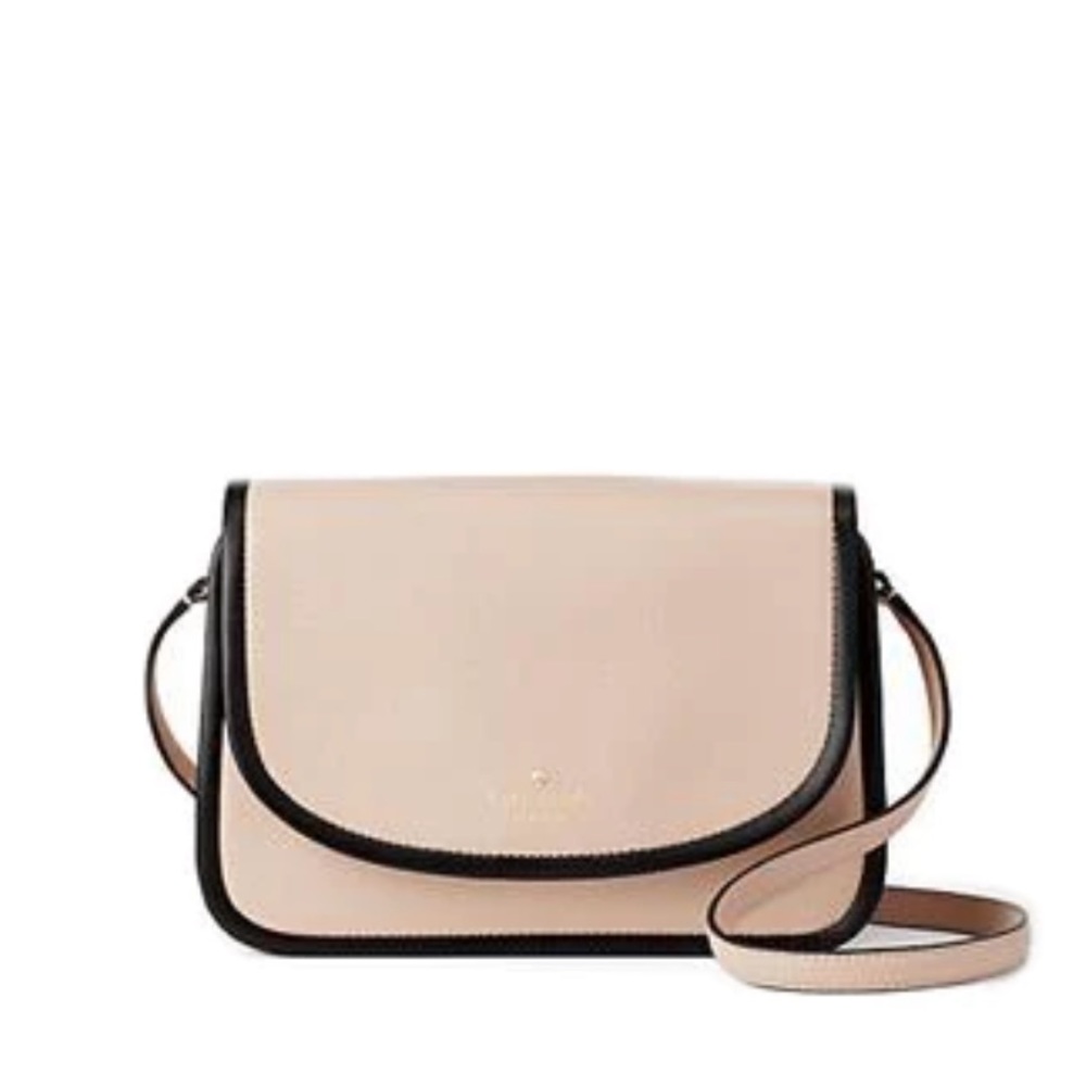 Kate Spade New York Ivy Ward Place Crossbody in Rose Cloud and Black
